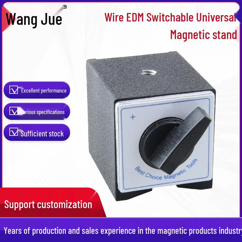 Magenetool MB-6D Universal Magnetic Dial Indicator Holder for Wire EDM, Switchable Base NF-H (30kg)
Magenetool MB-6D Universal Magnetic Dial Indicator Holder for Wire EDM, Switchable Base NF-H (30kg)