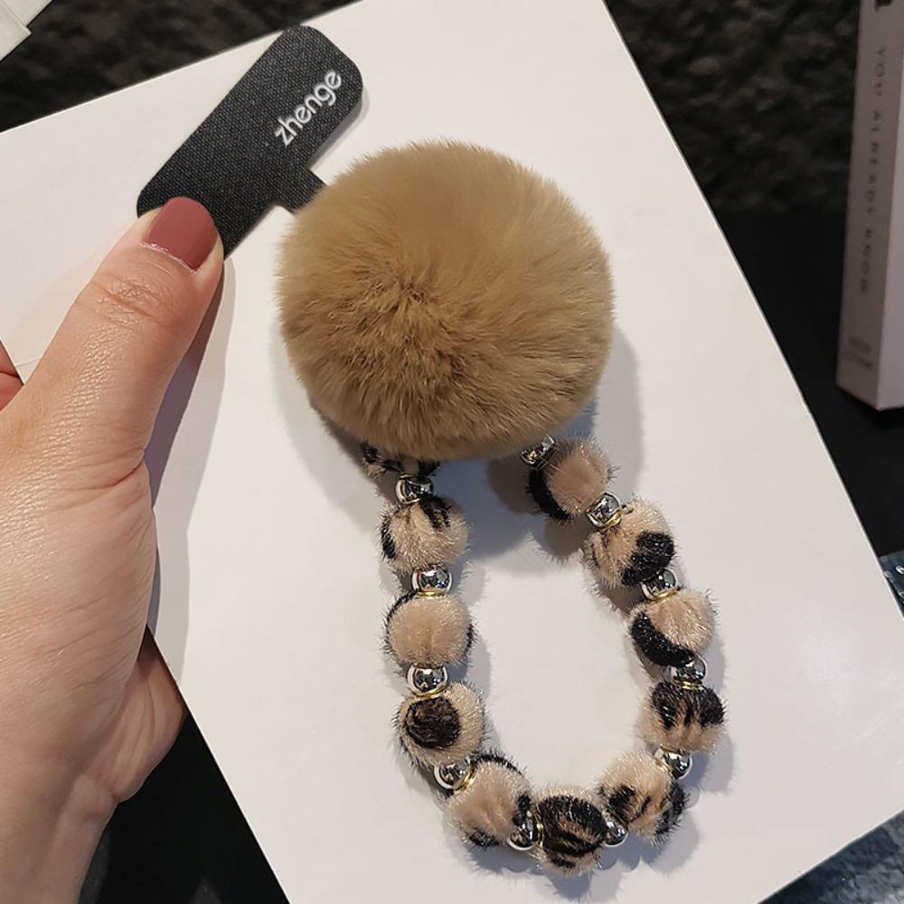 Short Wrist Style Fur Ball Phone Rope Hanging Cord Mobile Phone Chain Girls New Year Gift
Short Wrist Style Fur Ball Phone Rope Hanging Cord Mobile Phone Chain Girls New Year Gift