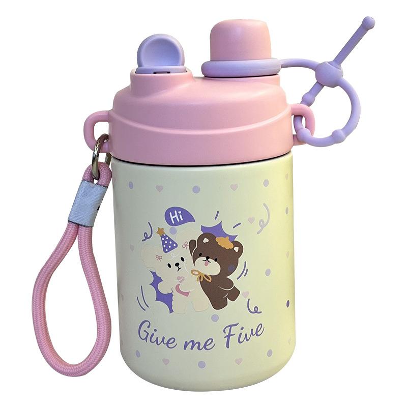 Cartoon high-value cute ton cup women s portable 316 stainless steel thermos cup large-capacity double drinking straw water cup 500ml
Cartoon high-value cute ton cup women s portable 316 stainless steel thermos cup large-capacity double drinking straw water cup 500ml