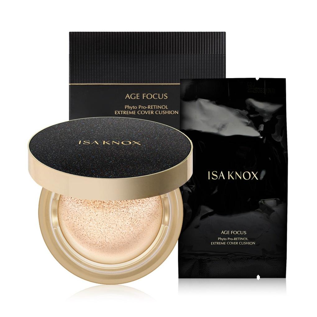 ISAKNOX Age Focus Phytopro-Retinol Extreme Cover Cushion (Main Product + Refill)
ISAKNOX Age Focus Phytopro-Retinol Extreme Cover Cushion (Main Product + Refill)