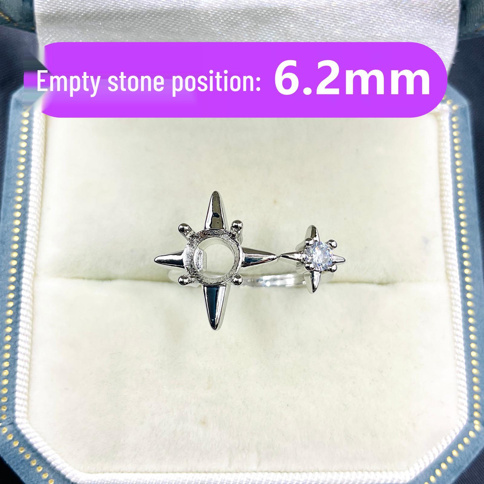 Ручная работа 6,2 мм Круглый бриллиант Huazi Кольцо-заготовка Звезда Желаний Adjustable Opening
Ручная работа 6,2 мм Круглый бриллиант Huazi Кольцо-заготовка Звезда Желаний Adjustable Opening