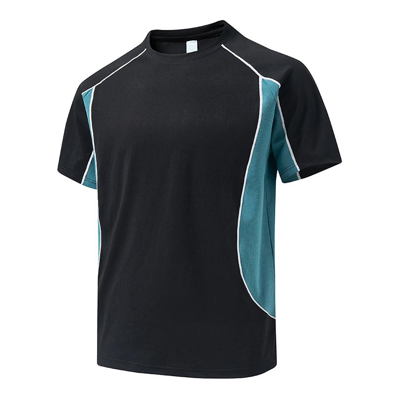 Short-sleeved T-shirt with contrasting color stitching Hong Kong style three-dimensional T-shirt Antibacterial quick-drying cool short-sleeved T-shirt 2XL чёрный
Short-sleeved T-shirt with contrasting color stitching Hong Kong style three-dimensional T-shirt Antibacterial quick-drying cool short-sleeved T-shirt 2XL чёрный