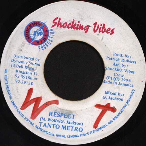 7inch Record TANTO METRO - Respect NONE Shocking Vibes 1996 Jamaica Reggae, Ska & Dub Used
7inch Record TANTO METRO - Respect NONE Shocking Vibes 1996 Jamaica Reggae, Ska & Dub Used