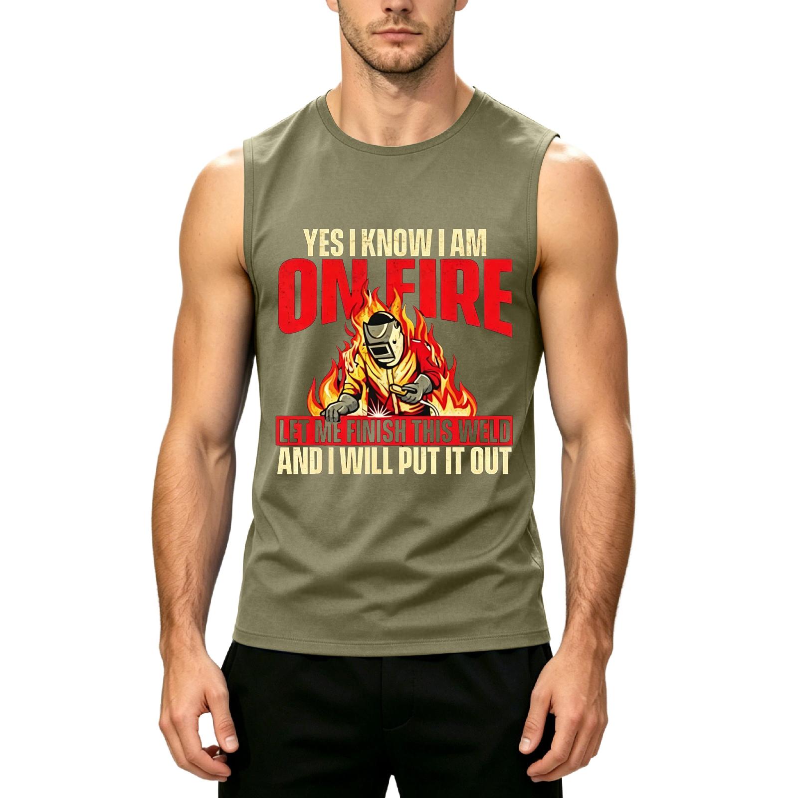 Men s Sleeveless Casual Tank Top Labor Day Print Crew Neck Lightweight Summer Workout Shirt L армия зеленый
Men s Sleeveless Casual Tank Top Labor Day Print Crew Neck Lightweight Summer Workout Shirt L армия зеленый