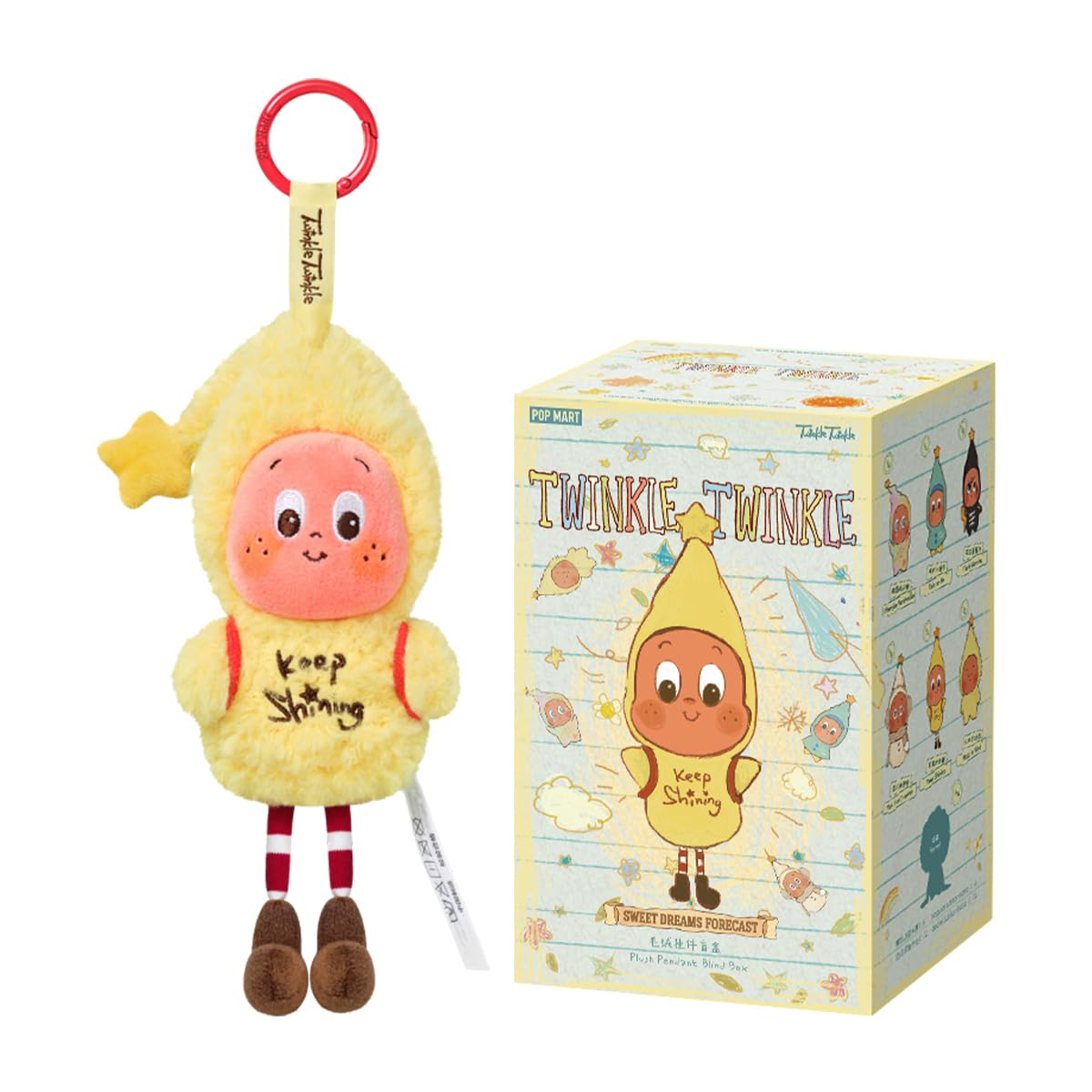 POP MART Twinkle Twinkle Sweet Dreams Forecact Series Plush Pendant (1 Piece) Pop Mart Gachapon Blind Box Figure Original Character Birthday Gift
POP MART Twinkle Twinkle Sweet Dreams Forecact Series Plush Pendant (1 Piece) Pop Mart Gachapon Blind Box Figure Original Character Birthday Gift