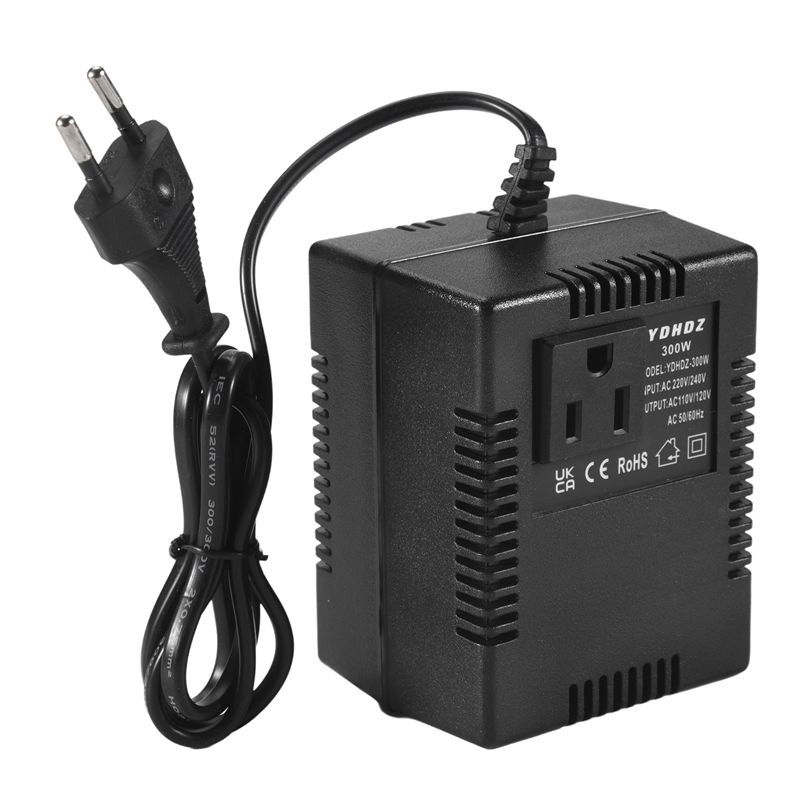 AEE4-300W Voltage Converter 220V To 110V Transformer Step Down Transformer Voltage Converter Travel Adapter
AEE4-300W Voltage Converter 220V To 110V Transformer Step Down Transformer Voltage Converter Travel Adapter