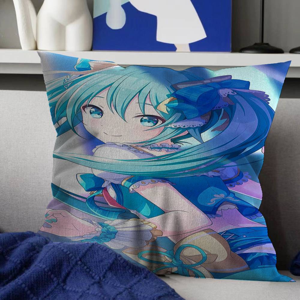 Hatsune Miku Cushion Cover Inches Farmhouse Decor Home Throw Pillow Covers for Couch Decorations 30X30cm
Hatsune Miku Cushion Cover Inches Farmhouse Decor Home Throw Pillow Covers for Couch Decorations 30X30cm