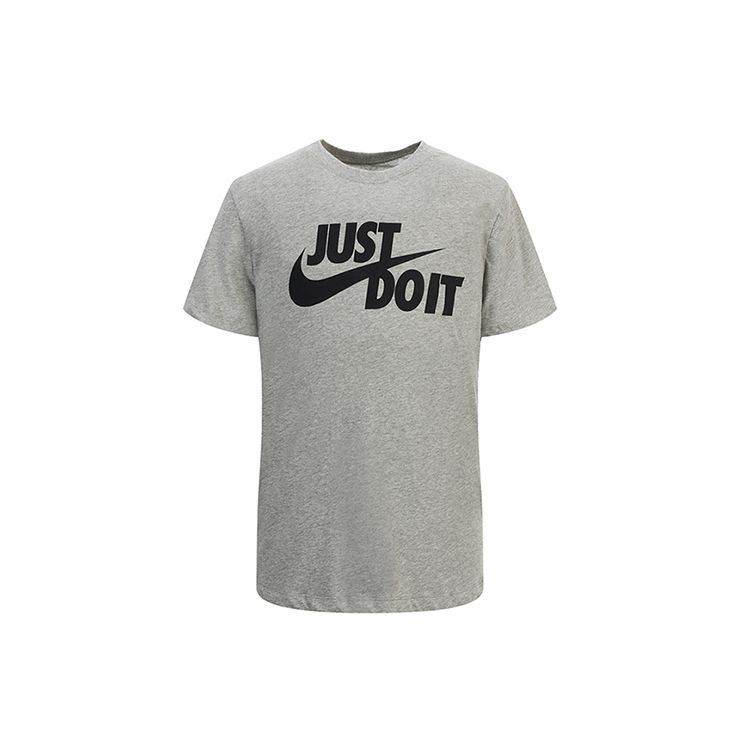 Повседневная спортивная футболка с короткими рукавами и галочкой Nike — мужские топы Just Do It серого цвета AR5006-063 L
Повседневная спортивная футболка с короткими рукавами и галочкой Nike — мужские топы Just Do It серого цвета AR5006-063 L