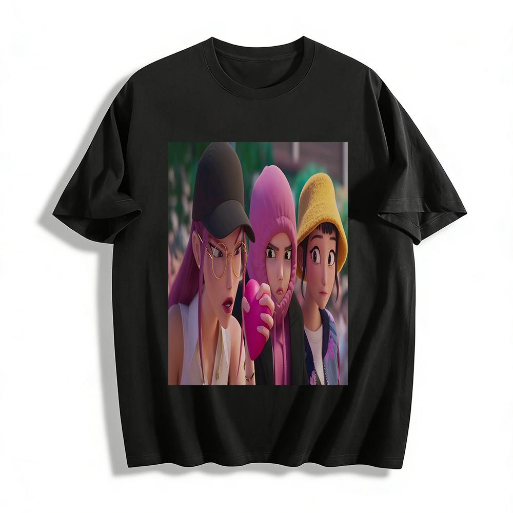 Trendy Animated Characters Heart Print Casual Top Stylish Daily Wear for Teens and Animation Fans Pure cotton T-shirt XXS
Trendy Animated Characters Heart Print Casual Top Stylish Daily Wear for Teens and Animation Fans Pure cotton T-shirt XXS