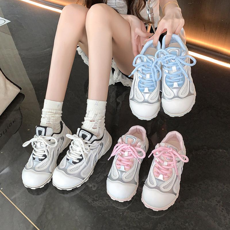 College style women s new comfortable and versatile flat-bottomed casual mesh sneakers in summer 2025 35 чёрный
College style women s new comfortable and versatile flat-bottomed casual mesh sneakers in summer 2025 35 чёрный