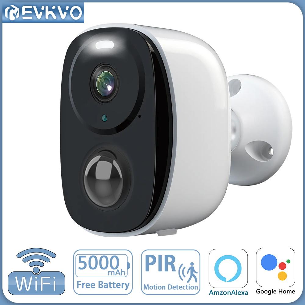 EVKVO 4MP Внутренняя перезаряжаемая беспроводная IP-камера наблюдения Wi-Fi, обнаружение движения RIR, микрофон ночного видения с батареей 5000 мАч CCTV
EVKVO 4MP Внутренняя перезаряжаемая беспроводная IP-камера наблюдения Wi-Fi, обнаружение движения RIR, микрофон ночного видения с батареей 5000 мАч CCTV