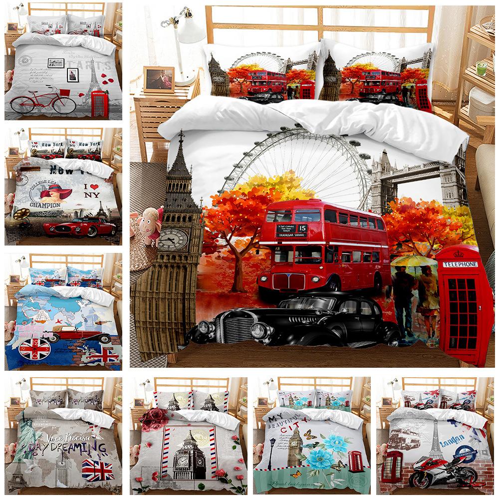 British Men S American Three-Piece Bedding 3D Digital Printing Quilt Set Cool 180 * 220 (three-piece set) (90g)
British Men S American Three-Piece Bedding 3D Digital Printing Quilt Set Cool 180 * 220 (three-piece set) (90g)