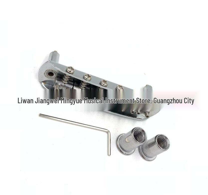 Electric Guitar Accessories: 6-String Nut & Bridge in Silver, Gold, Black срібний
Electric Guitar Accessories: 6-String Nut & Bridge in Silver, Gold, Black срібний