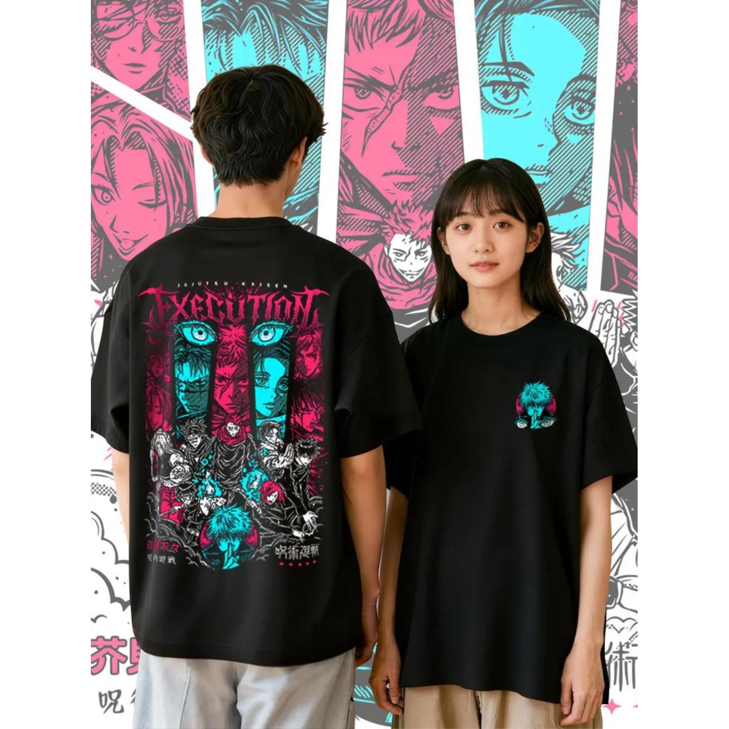 2026 Jujutsu Kaisen Fashion Anime T-Shirt Graphic Tee Summer parent-child Short Sleeve Cartoon Satoru Gojo Top Soft Streetwear XXXXXL чорний
2026 Jujutsu Kaisen Fashion Anime T-Shirt Graphic Tee Summer parent-child Short Sleeve Cartoon Satoru Gojo Top Soft Streetwear XXXXXL чорний
