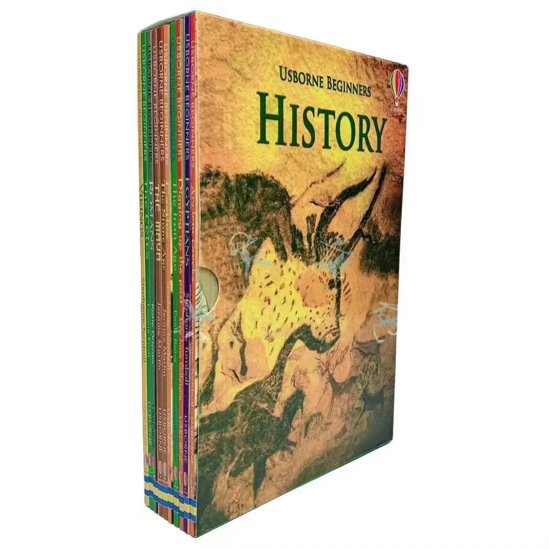 10 книг/набор Мягкая обложка Usborne Начинающим Наука Детская Интересная Научная Книга Дети Студенты Английское Чтение Книга с Картинками history
10 книг/набор Мягкая обложка Usborne Начинающим Наука Детская Интересная Научная Книга Дети Студенты Английское Чтение Книга с Картинками history
