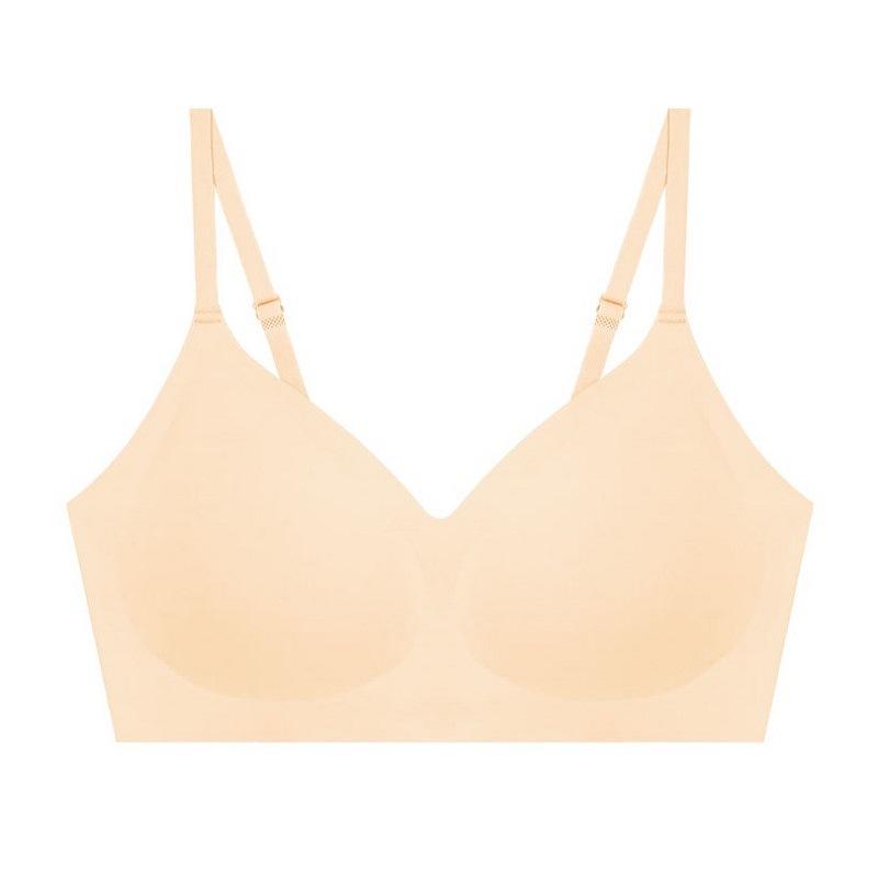 Женский тонкий мягкий поддерживающий бюстгальтер без косточек с небольшой боковой вытачкой и большой спинкой XL
Женский тонкий мягкий поддерживающий бюстгальтер без косточек с небольшой боковой вытачкой и большой спинкой XL
