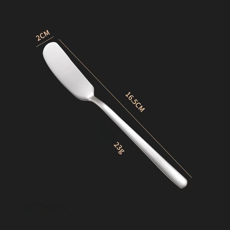 Thickened Stainless Steel Butter Knife, Baking Cream Spatula, Butter Knife For Jam, Cheese, Chocolate And Desserts серебряный
Thickened Stainless Steel Butter Knife, Baking Cream Spatula, Butter Knife For Jam, Cheese, Chocolate And Desserts серебряный