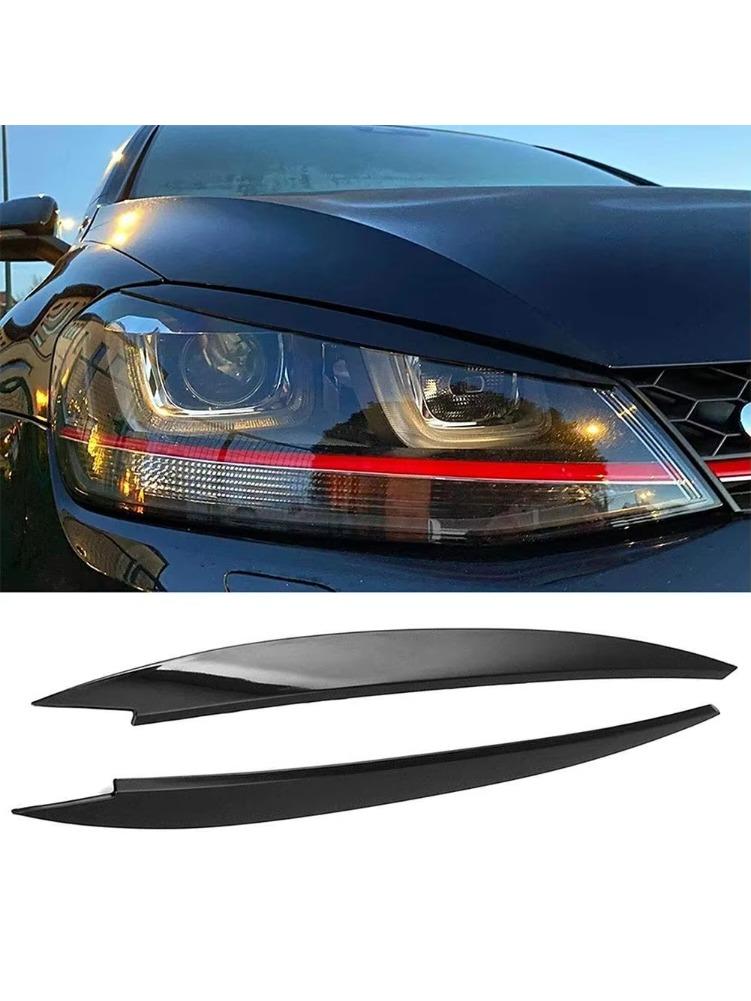 Car headlight eyebrow eyelid covers suitable for Volkswagen Golf 7 7.5 VII GTD R MK7 MK 7.5 2011-2015 eye-catching stickers
Car headlight eyebrow eyelid covers suitable for Volkswagen Golf 7 7.5 VII GTD R MK7 MK 7.5 2011-2015 eye-catching stickers