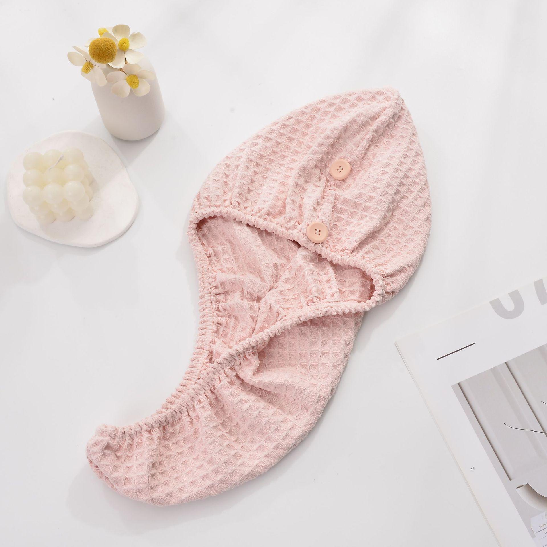 Super Absorbent Honeycomb Hair Drying Cap for Women 25*40CM, Approx. 105g
Super Absorbent Honeycomb Hair Drying Cap for Women 25*40CM, Approx. 105g
