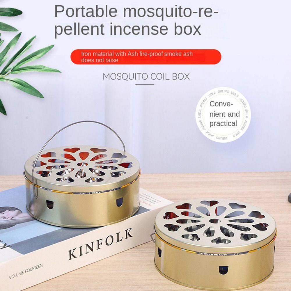 Metal Tray Anti-mosquito Repellent Incense Plate Sandalwood Rack With Cover Mosquito Coil Holder
Metal Tray Anti-mosquito Repellent Incense Plate Sandalwood Rack With Cover Mosquito Coil Holder