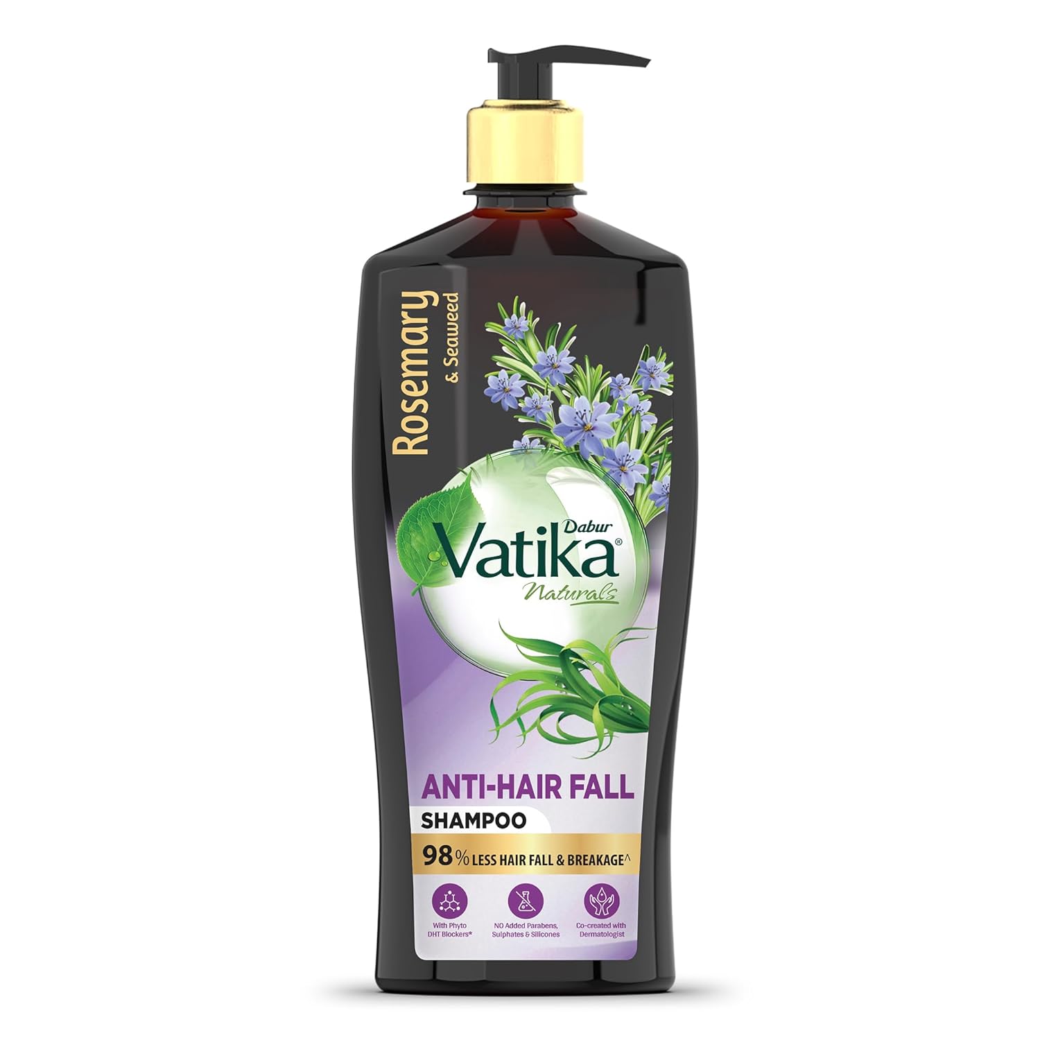 Dabur Vatika Rosemary & Seaweed Shampoo 640Ml | Anti-Hairfall, Strengthening, Nourishing Formula For Thicker Fuller Hair, No Sulphates Or Parabens
Dabur Vatika Rosemary & Seaweed Shampoo 640Ml | Anti-Hairfall, Strengthening, Nourishing Formula For Thicker Fuller Hair, No Sulphates Or Parabens