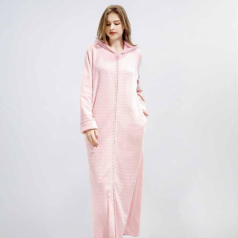 OEING Thickened Couple s Hooded Zip Bathrobe M
OEING Thickened Couple s Hooded Zip Bathrobe M