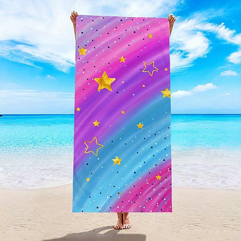 Beach Towel Colorful Swirl Pattern Sun Protection Windproof Suitable for Swimming Pool Camping Travel Blanket W40*H60(CM)
Beach Towel Colorful Swirl Pattern Sun Protection Windproof Suitable for Swimming Pool Camping Travel Blanket W40*H60(CM)