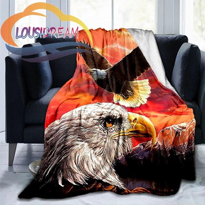 Hawk eagle Series Wool Blanket Domineering Eagle Cashmere Fashion Flannel Blanke Портативна тепла кемпінгова ковдра 75x90cm
Hawk eagle Series Wool Blanket Domineering Eagle Cashmere Fashion Flannel Blanke Портативна тепла кемпінгова ковдра 75x90cm