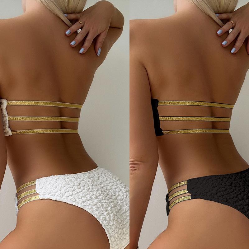 2025 Women s Strapless Cutout High Waist Thong Bikini Set - Brazilian Beachwear Swimsuit X-Large синий
2025 Women s Strapless Cutout High Waist Thong Bikini Set - Brazilian Beachwear Swimsuit X-Large синий