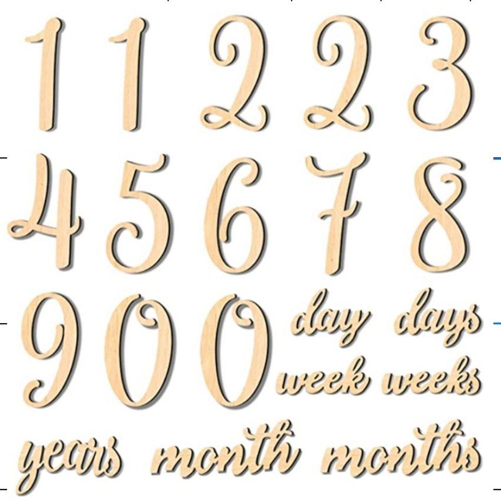 19pcs Number Baby Milestone Card Wooden Newborn Gifts Milestone Photography Wood Card Baby
19pcs Number Baby Milestone Card Wooden Newborn Gifts Milestone Photography Wood Card Baby