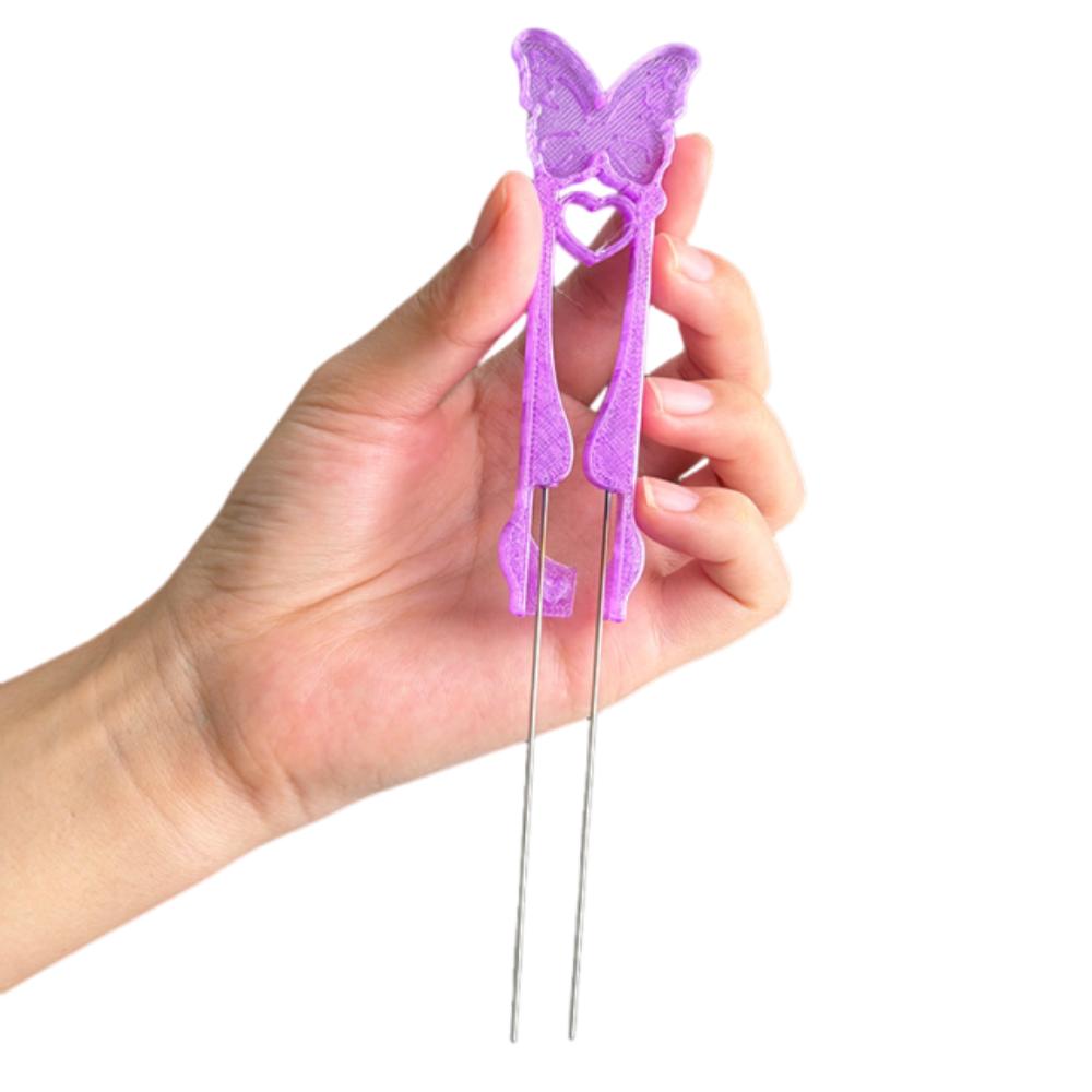 Multifunctional Perler Bead Tweezer Handmade DIY Collage Bead Clip Handmade Accessories Butterfly purple
Multifunctional Perler Bead Tweezer Handmade DIY Collage Bead Clip Handmade Accessories Butterfly purple