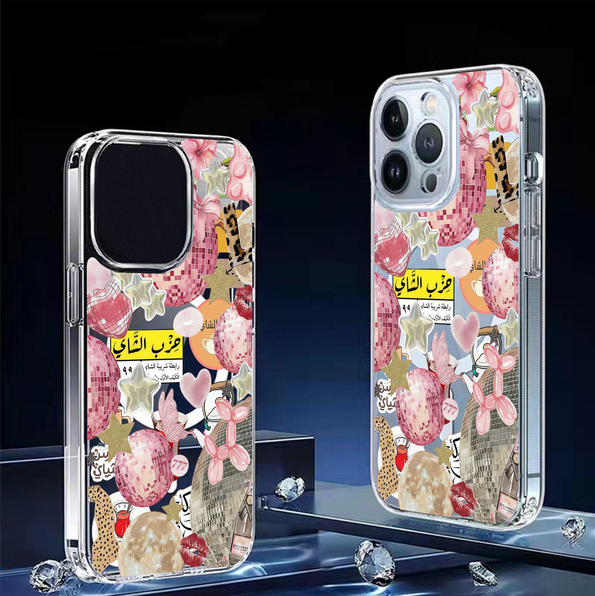 Pink Planet Magnetic Transparent Full Coverage Phone Case for iPhone 14/15/16/17 Pro Max iPhone 13 Pro Max прозорий
Pink Planet Magnetic Transparent Full Coverage Phone Case for iPhone 14/15/16/17 Pro Max iPhone 13 Pro Max прозорий