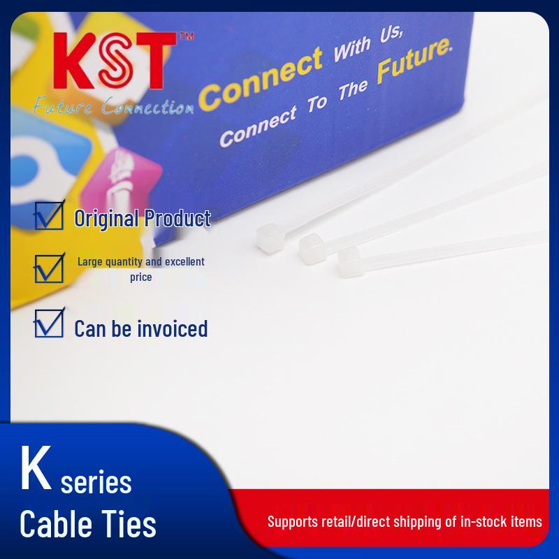 KST Jian Hexing Cable Ties K-140M/K-165M/K-200M - Original & Genuine K-140M-B (Black, 100 pcs)
KST Jian Hexing Cable Ties K-140M/K-165M/K-200M - Original & Genuine K-140M-B (Black, 100 pcs)