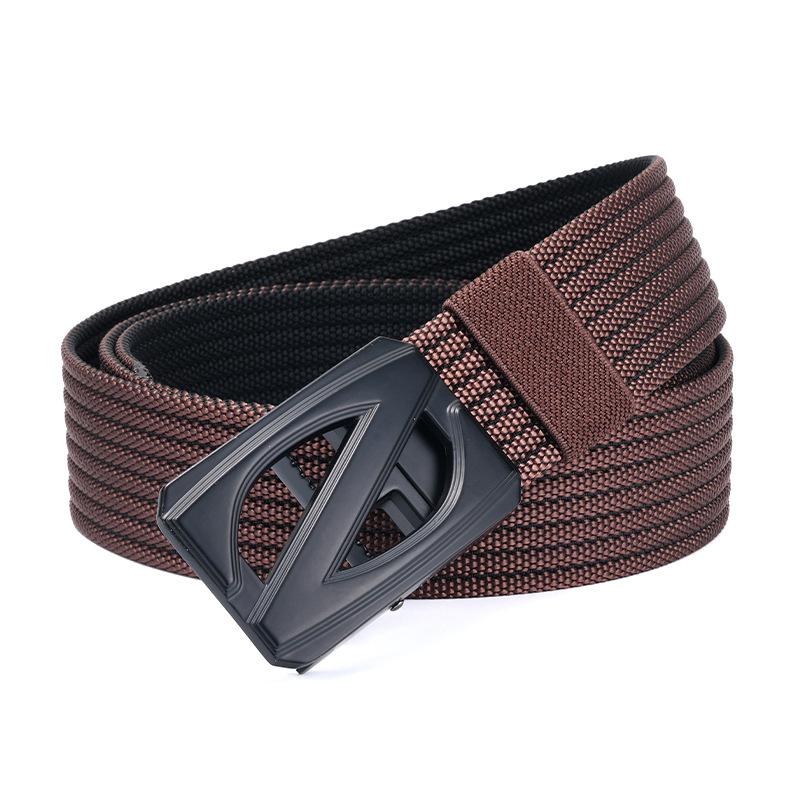 New Men s 360 Rotating Automatic Buckle Double-Sided Nylon Belt Toothless Thickened Belt Lettered Belt 120cm
New Men s 360 Rotating Automatic Buckle Double-Sided Nylon Belt Toothless Thickened Belt Lettered Belt 120cm
