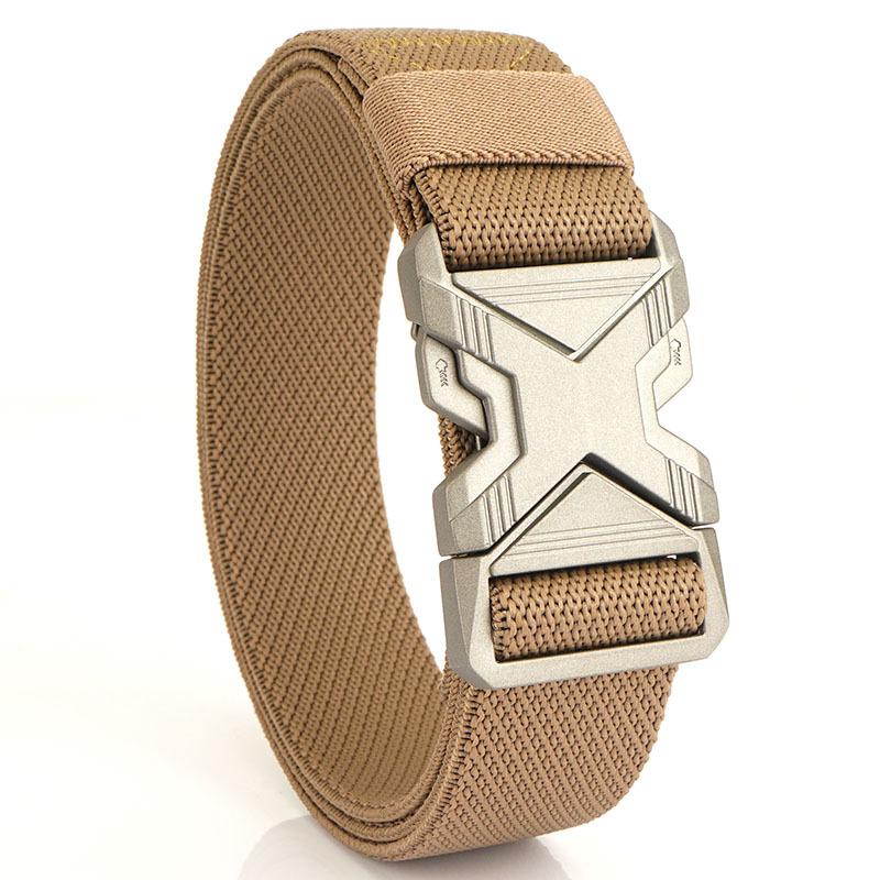 Весенний новый 3,4 см повседневный эластичный плетеный ремень, повседневный и модный мужской ремень для поездок на работу 125cm
Весенний новый 3,4 см повседневный эластичный плетеный ремень, повседневный и модный мужской ремень для поездок на работу 125cm