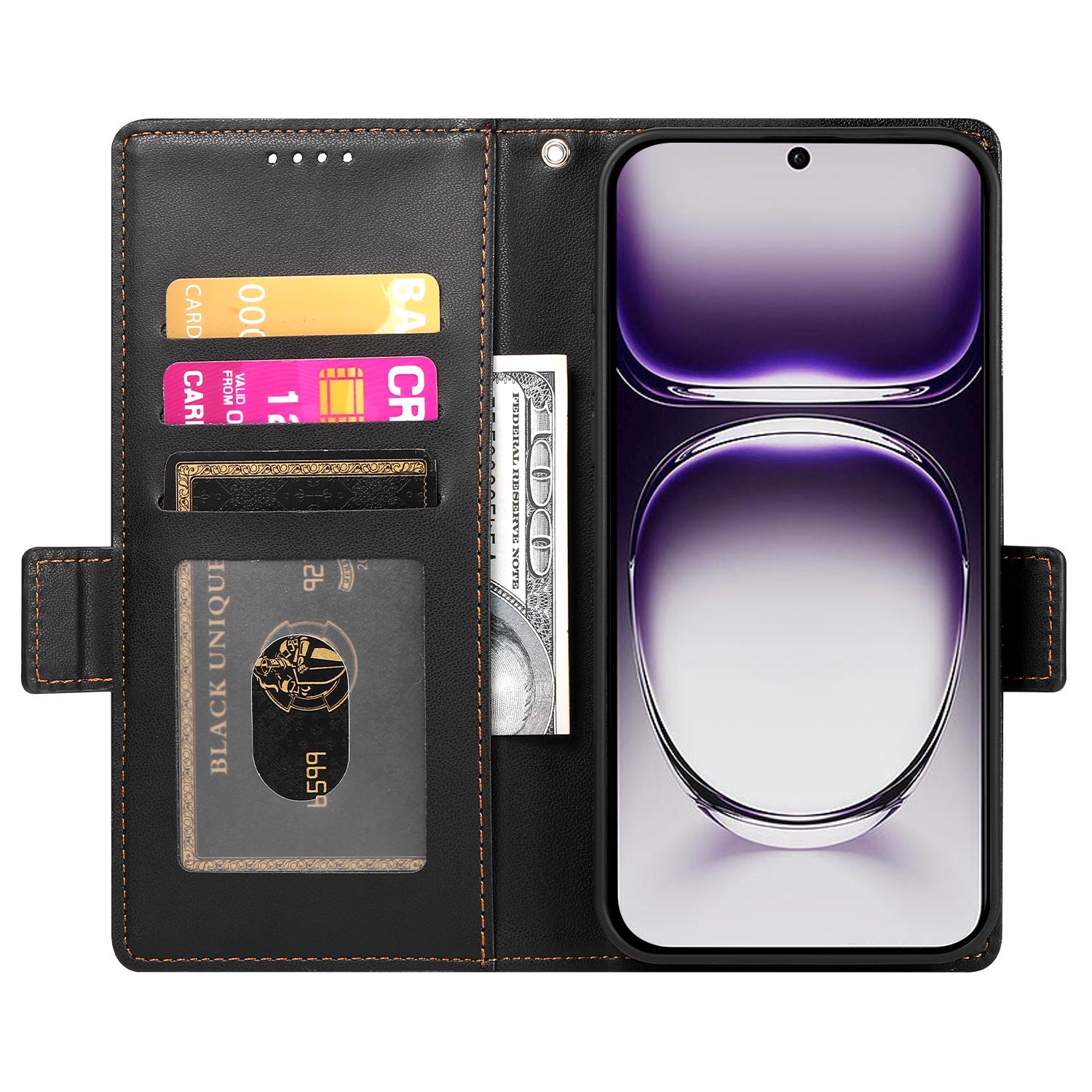 DF-010 For Oppo Reno12 5G (Global) Wallet Phone Case Stand PU Leather Flip Cover Black
DF-010 For Oppo Reno12 5G (Global) Wallet Phone Case Stand PU Leather Flip Cover Black