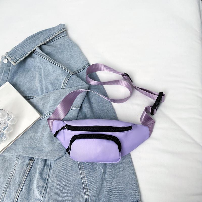 2024 New Fashion Casual Simple Commuter Ladies Shoulder Waist Chest Bag For Girls Oxford Cloth Material Street Style Фіолетовий
2024 New Fashion Casual Simple Commuter Ladies Shoulder Waist Chest Bag For Girls Oxford Cloth Material Street Style Фіолетовий