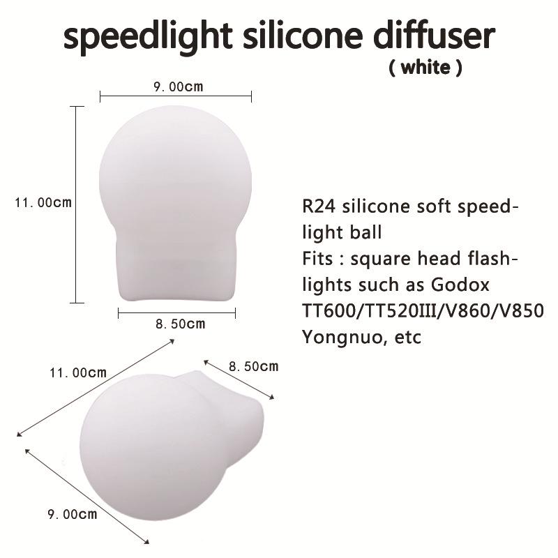 Portable Silicone Diffuser Dome for Godox TT520, V860, V850 Speedlite - Ideal for Outdoor Shooting
Portable Silicone Diffuser Dome for Godox TT520, V860, V850 Speedlite - Ideal for Outdoor Shooting