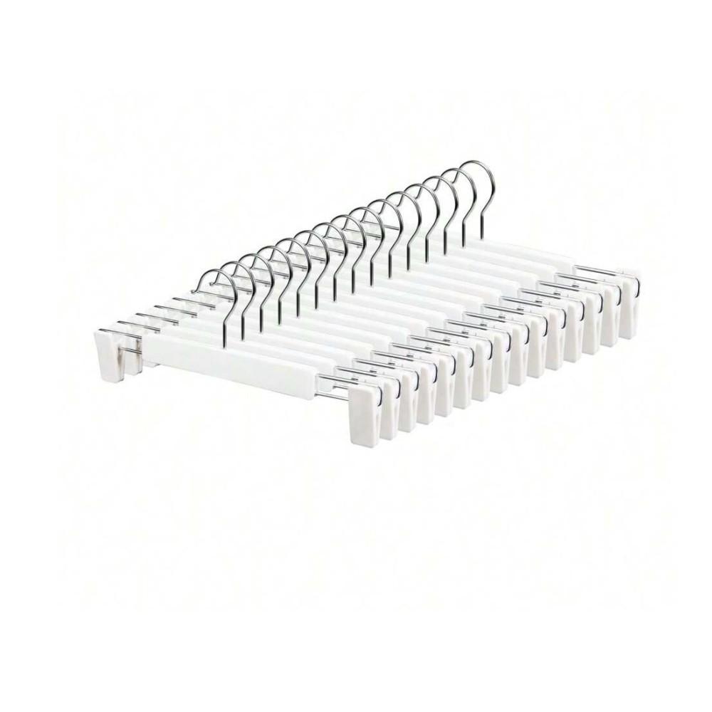10 Pack Pants Hangers with Adjustable Non-Slip Clips Anti-Rust Hanging Hook for Trouser,Skirts,Jeans,Clothes Hangers 10PCS білий
10 Pack Pants Hangers with Adjustable Non-Slip Clips Anti-Rust Hanging Hook for Trouser,Skirts,Jeans,Clothes Hangers 10PCS білий