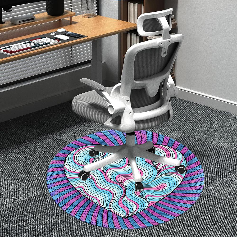 1pc Heart Waves Office Round Area Rug, Indoor Mat Suitable ForOffice, Under Office Chairs Bedroom Living Room Home Decor, Room Deco q064 80cm by 80cm
1pc Heart Waves Office Round Area Rug, Indoor Mat Suitable ForOffice, Under Office Chairs Bedroom Living Room Home Decor, Room Deco q064 80cm by 80cm