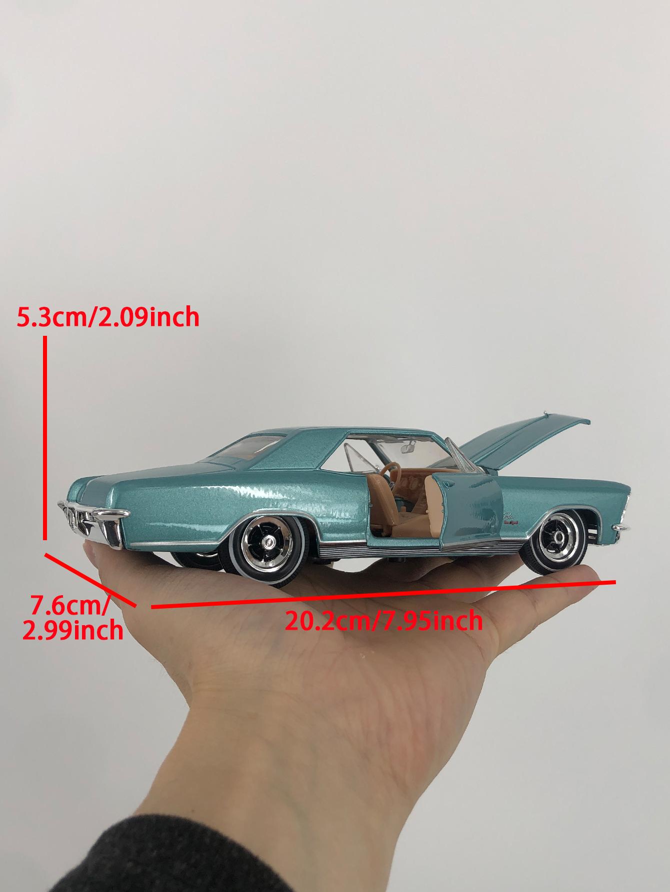 Maisto 1:26 1965 Buick Riviera Gran Sport car model, zinc alloy metal decoration, collectible gift car синий
Maisto 1:26 1965 Buick Riviera Gran Sport car model, zinc alloy metal decoration, collectible gift car синий