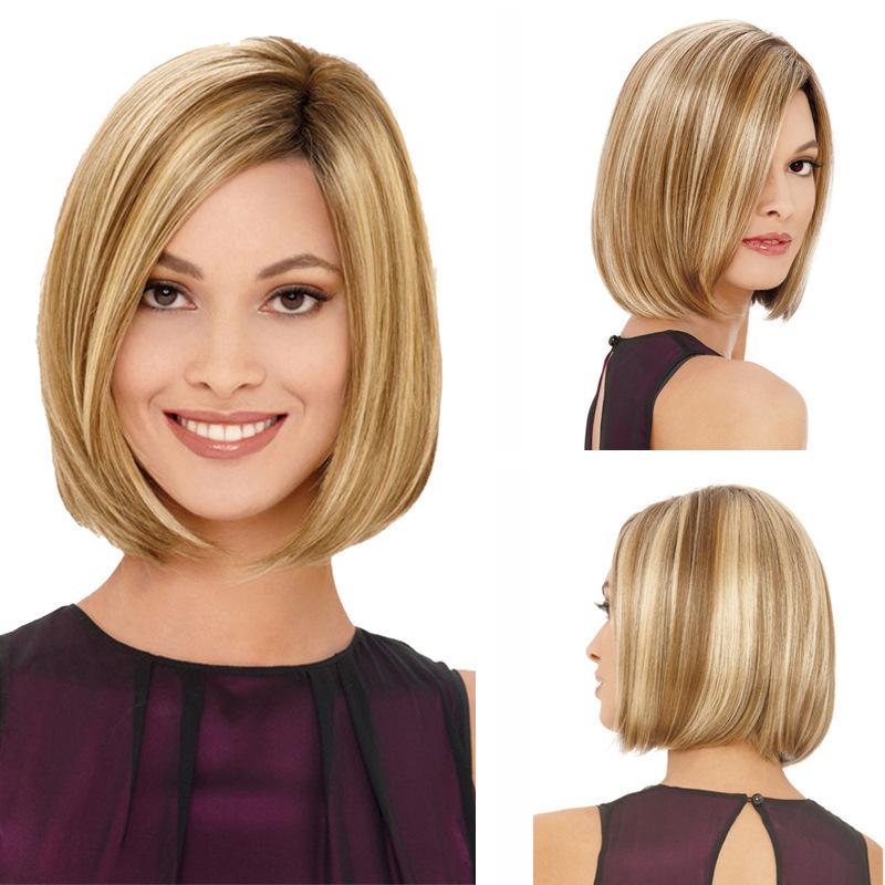 Synthetic Mixed Blonde Wigs for Women Short Haircuts Bobs Wig with Bangs Natural Hairstyles Mom Wig Gift Cosplay Daily Costume
Synthetic Mixed Blonde Wigs for Women Short Haircuts Bobs Wig with Bangs Natural Hairstyles Mom Wig Gift Cosplay Daily Costume
