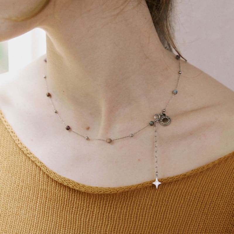 MERRYMOTIVE Peaceful planet surgical necklace Free
MERRYMOTIVE Peaceful planet surgical necklace Free
