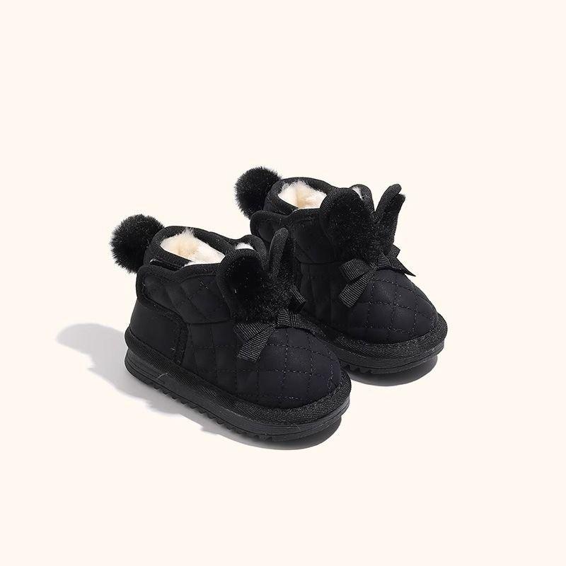 Girls Snow Boots Winter Princess Shoes with Fleece, Warm Baby Shoes, Thickened Cotton Shoes for Baby Girls, Winter Shoes for Girls 27 чорний
Girls Snow Boots Winter Princess Shoes with Fleece, Warm Baby Shoes, Thickened Cotton Shoes for Baby Girls, Winter Shoes for Girls 27 чорний