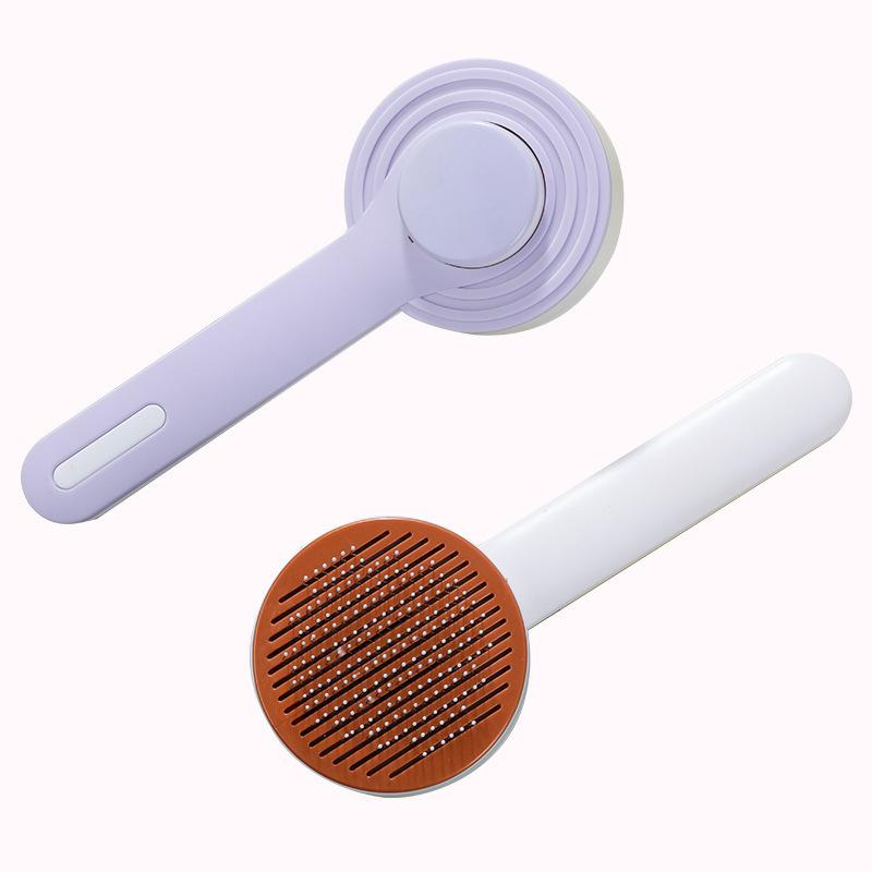 Pet comb one-click hair removal dog self-cleaning comb to remove floating hair cat comb cleaning beauty needle comb pet supplies фиолетовый
Pet comb one-click hair removal dog self-cleaning comb to remove floating hair cat comb cleaning beauty needle comb pet supplies фиолетовый