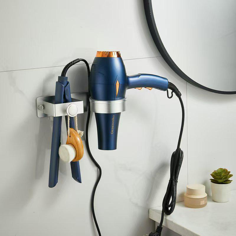 Dyson Hair Dryer Holder, No-Punch Wall-Mounted Aluminum Rack for Bathroom
Dyson Hair Dryer Holder, No-Punch Wall-Mounted Aluminum Rack for Bathroom