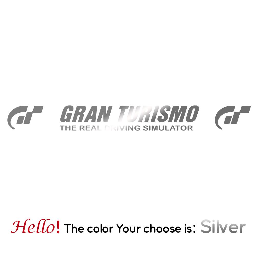 Fashion Windshield Gran Turismo Car Stickers Voiture Fashion Vinyl Decal Car Decorative Accessories Black/White Vinyl Sticker L 100X10cm срібний
Fashion Windshield Gran Turismo Car Stickers Voiture Fashion Vinyl Decal Car Decorative Accessories Black/White Vinyl Sticker L 100X10cm срібний