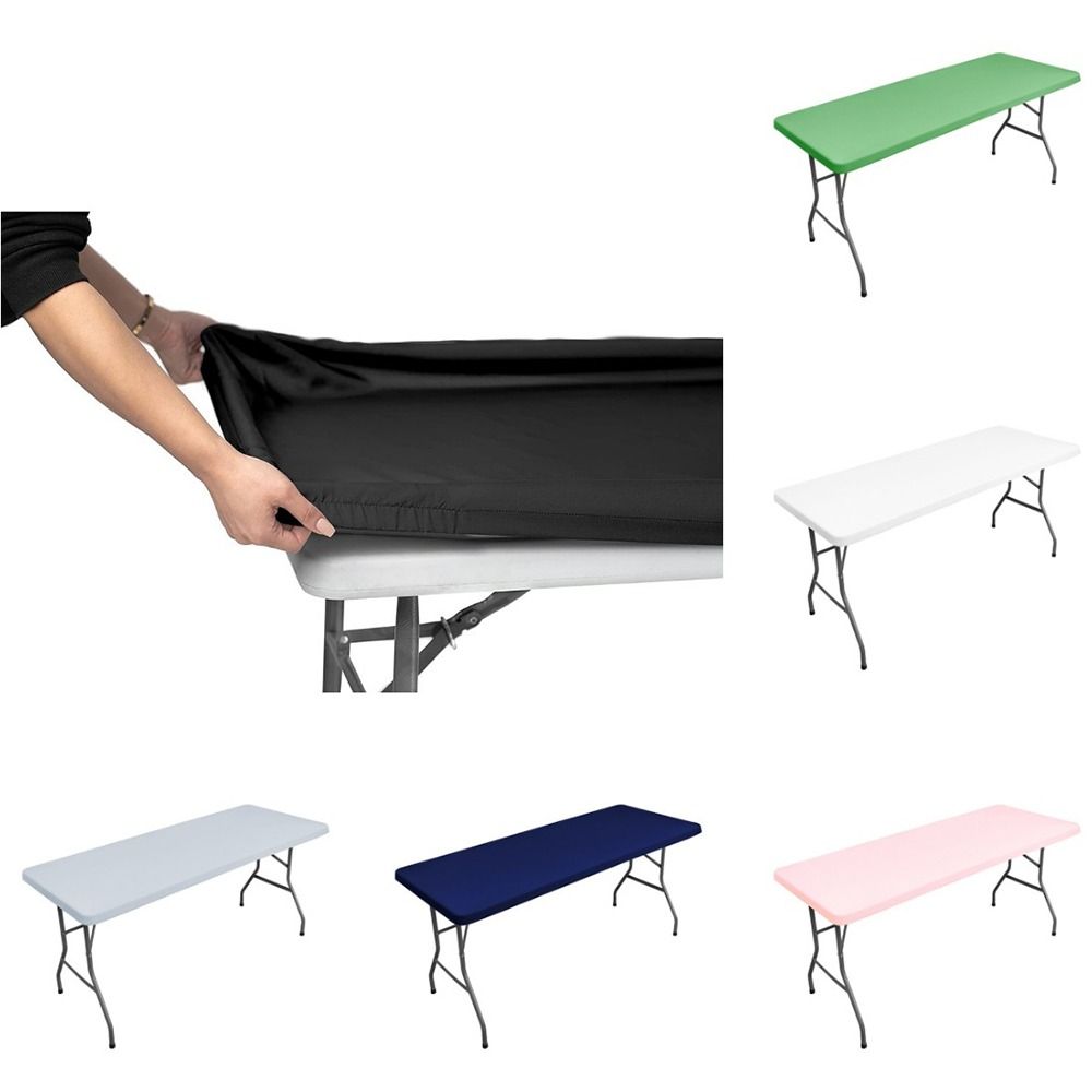Stretch Elastic Fitted Tablecloths Folding Table Protector Premium Picnic Table Cloth Camping 120x58cm чорний
Stretch Elastic Fitted Tablecloths Folding Table Protector Premium Picnic Table Cloth Camping 120x58cm чорний