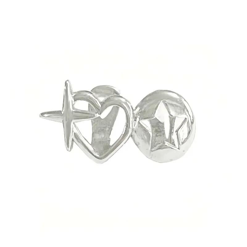 Punk Hip Hop Hollow Heart Teeth Caps for Women Men Vintage Silver Color Double Love Star Tooth Grills Couple Jewelry Accessories срібний
Punk Hip Hop Hollow Heart Teeth Caps for Women Men Vintage Silver Color Double Love Star Tooth Grills Couple Jewelry Accessories срібний