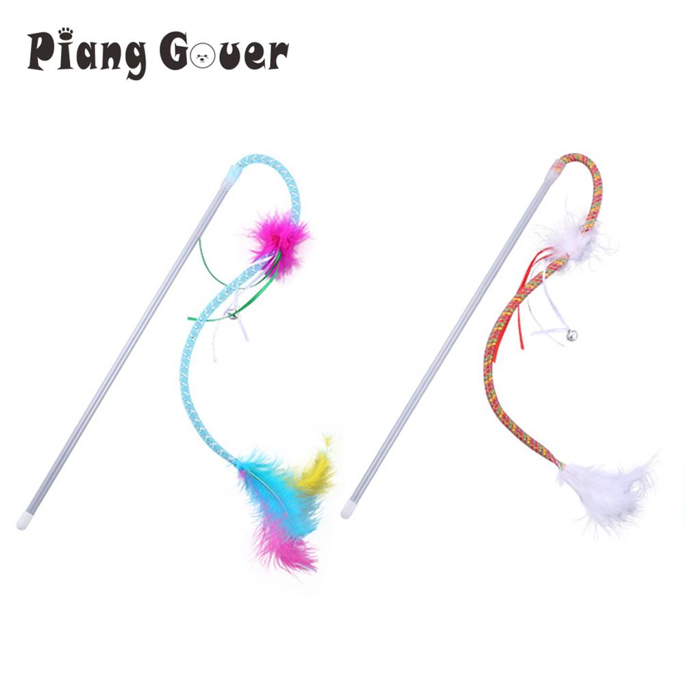 2pcs Colorful Mesh Feather Cat Toy Bell Cat Teaser Stick Pet Toy
2pcs Colorful Mesh Feather Cat Toy Bell Cat Teaser Stick Pet Toy